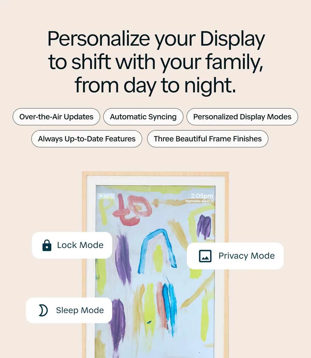 Smart Family Hub – 27" HD Pro Touchscreen
