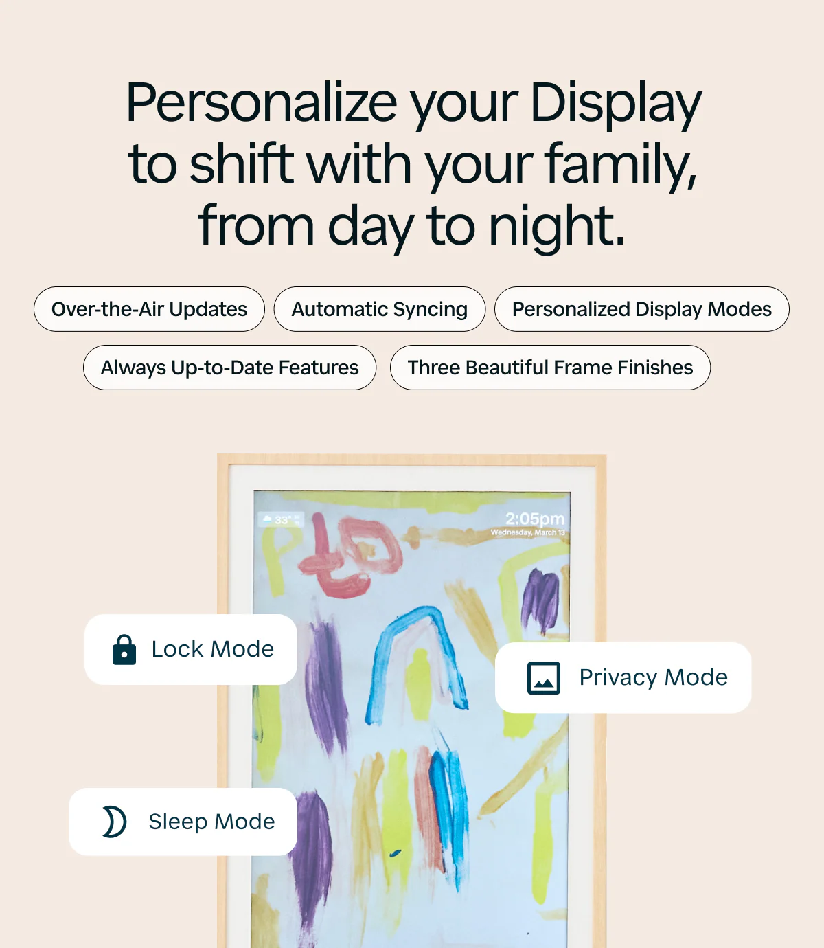 Smart Family Hub – 27" HD Pro Touchscreen